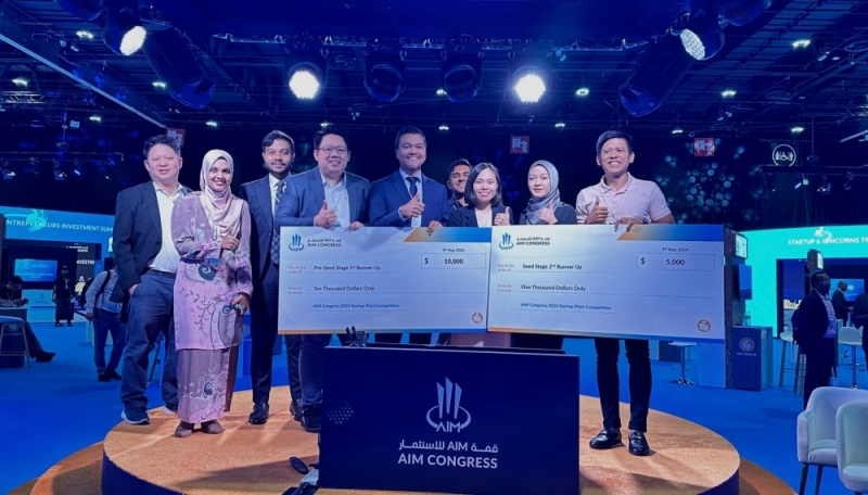 Malaysian startups compete internationally at AIM Congress 2024, clinch top places in pitch competition
